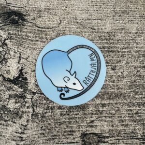 Råtthjälpen Original Klistermärke