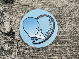 Råtthjälpen Original Klistermärke