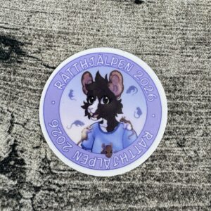 Råtthjälpens NFC 2026 Klistermärke